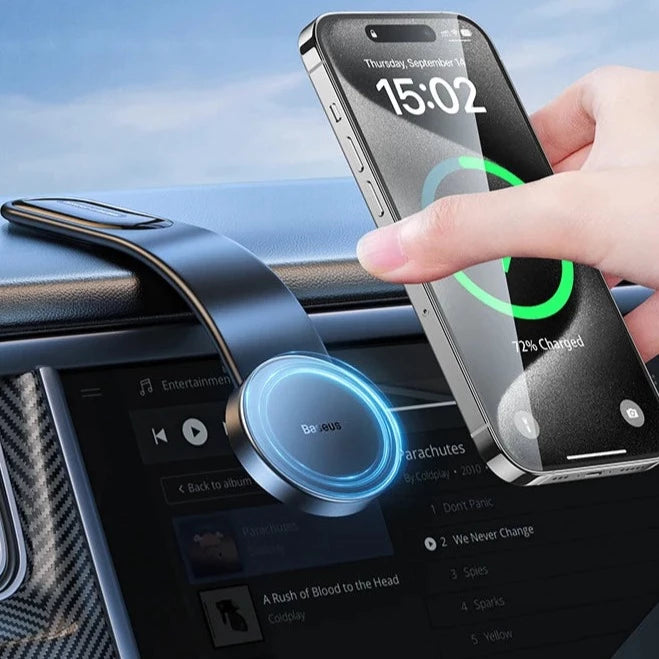 Magnetic Wireless Charger & Car Phone Holder