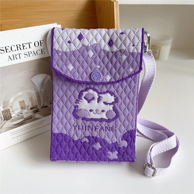 Women's Mini Spring&summer Knit Vacation Shoulder Bag