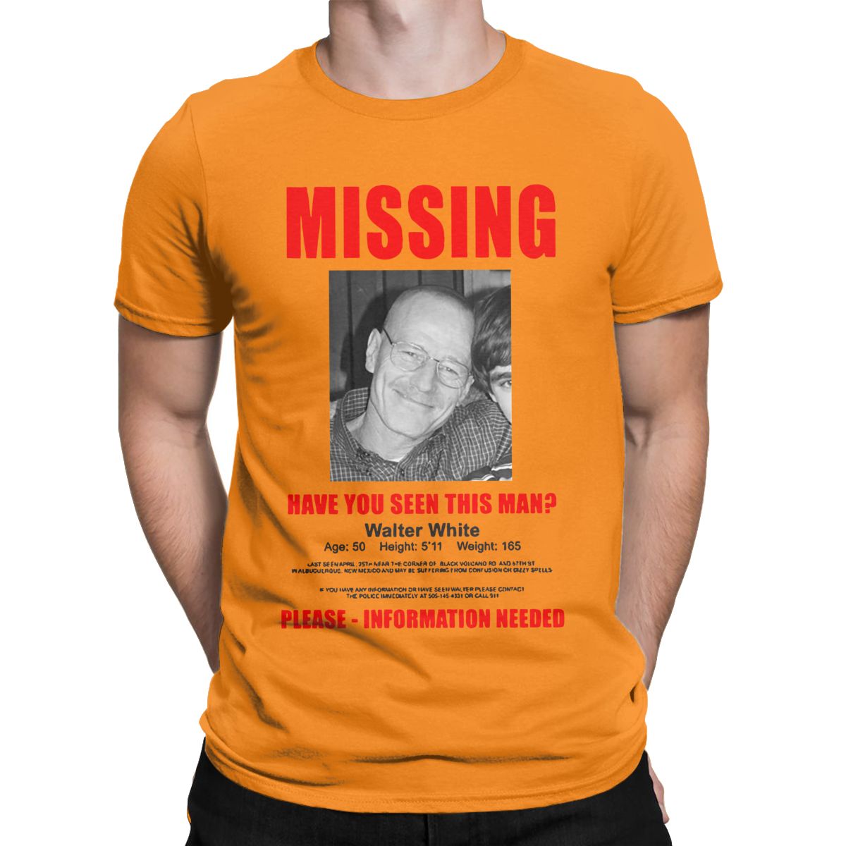 Walter White Missing Tee