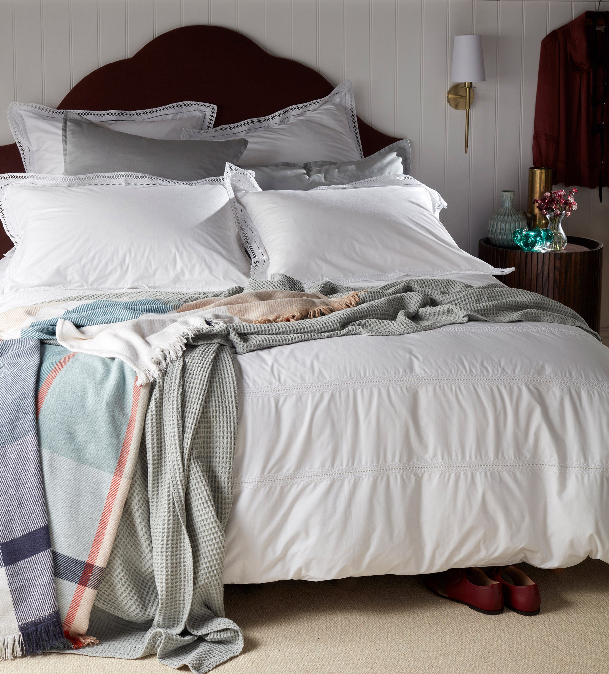 White 100% Cotton Duvet Cover