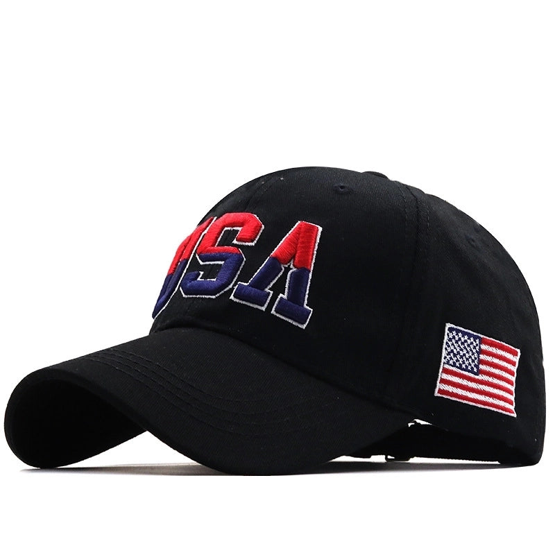 Fashion Letter Usa Embroidery Baseball Caps