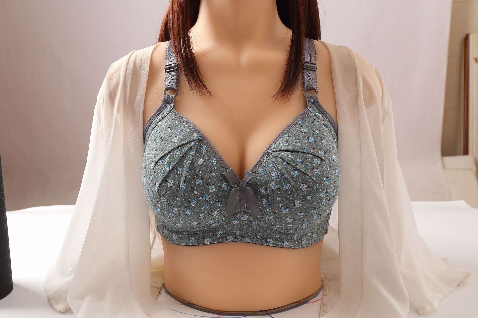 Plus Size Bra Women Underwear Wire Free Comfort  Soft Thin Breathable(Buy 2 FREE SHIPPING)