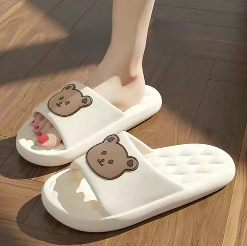 Getjiida business New Cloud Soft EVA Slippers Couple Home Outdoor Slipper Summer Beach Unisex Bedroom Shoes Ladies Flip Flops Thick Bottom Sandals