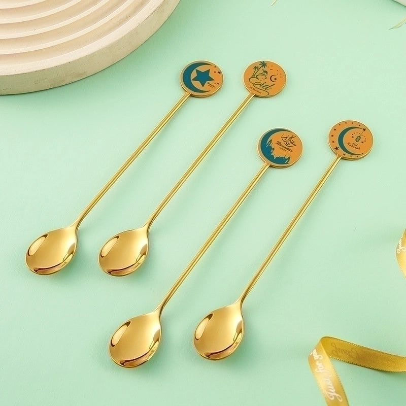Casual Cartoon Stainless Steel Rice Spoon