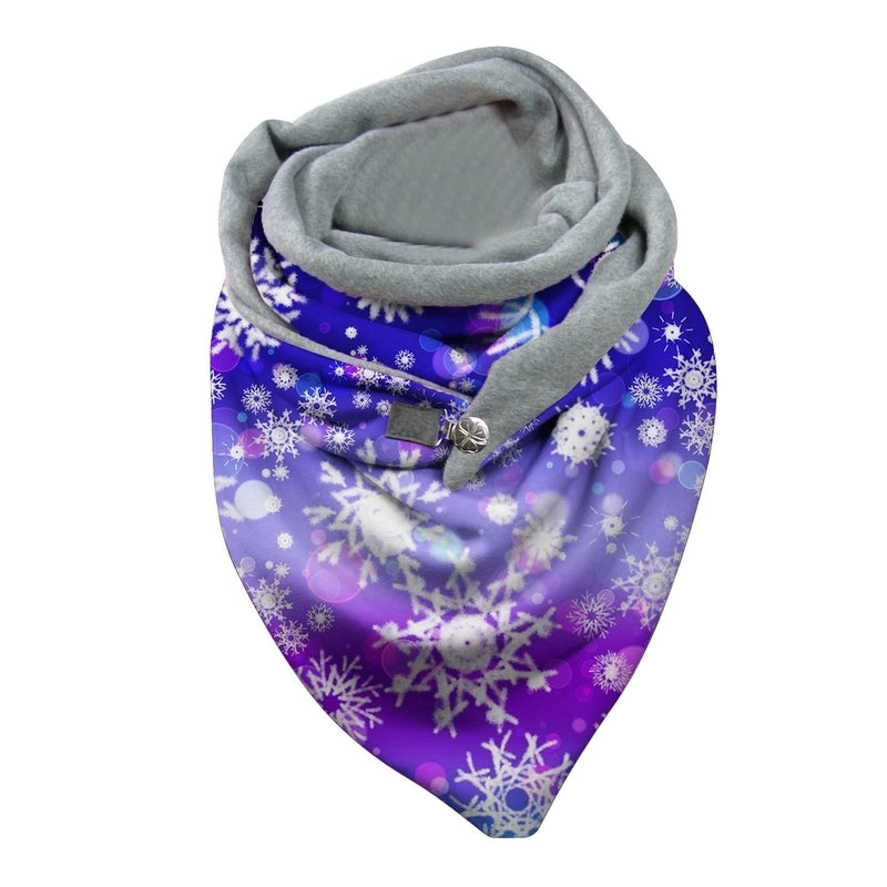 Unisex Cute Ditsy Floral Winter Scarves