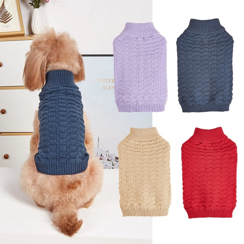 Minimalist Acrylic Solid Color Pet Clothing
