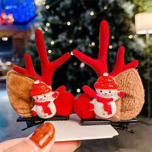 Christmas Hot Sale-Reindeer Antlers Xmas Hair Clip