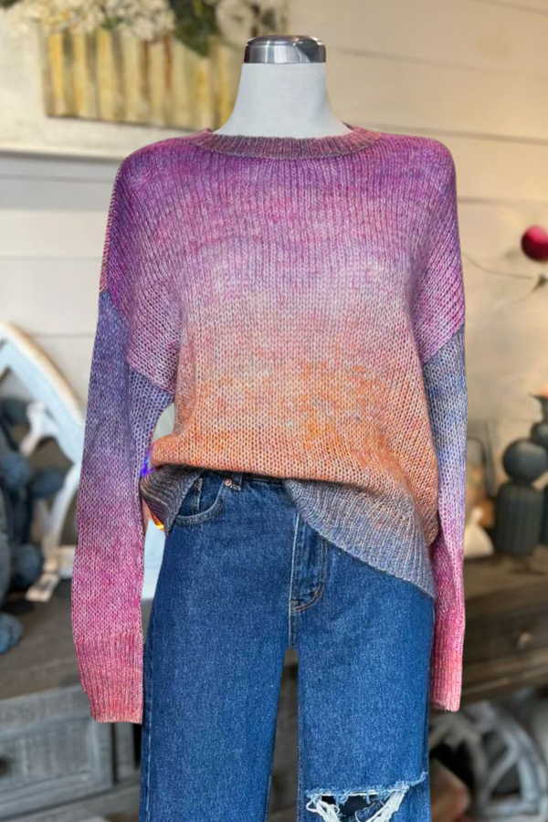 Gradient  Sunset Sweater