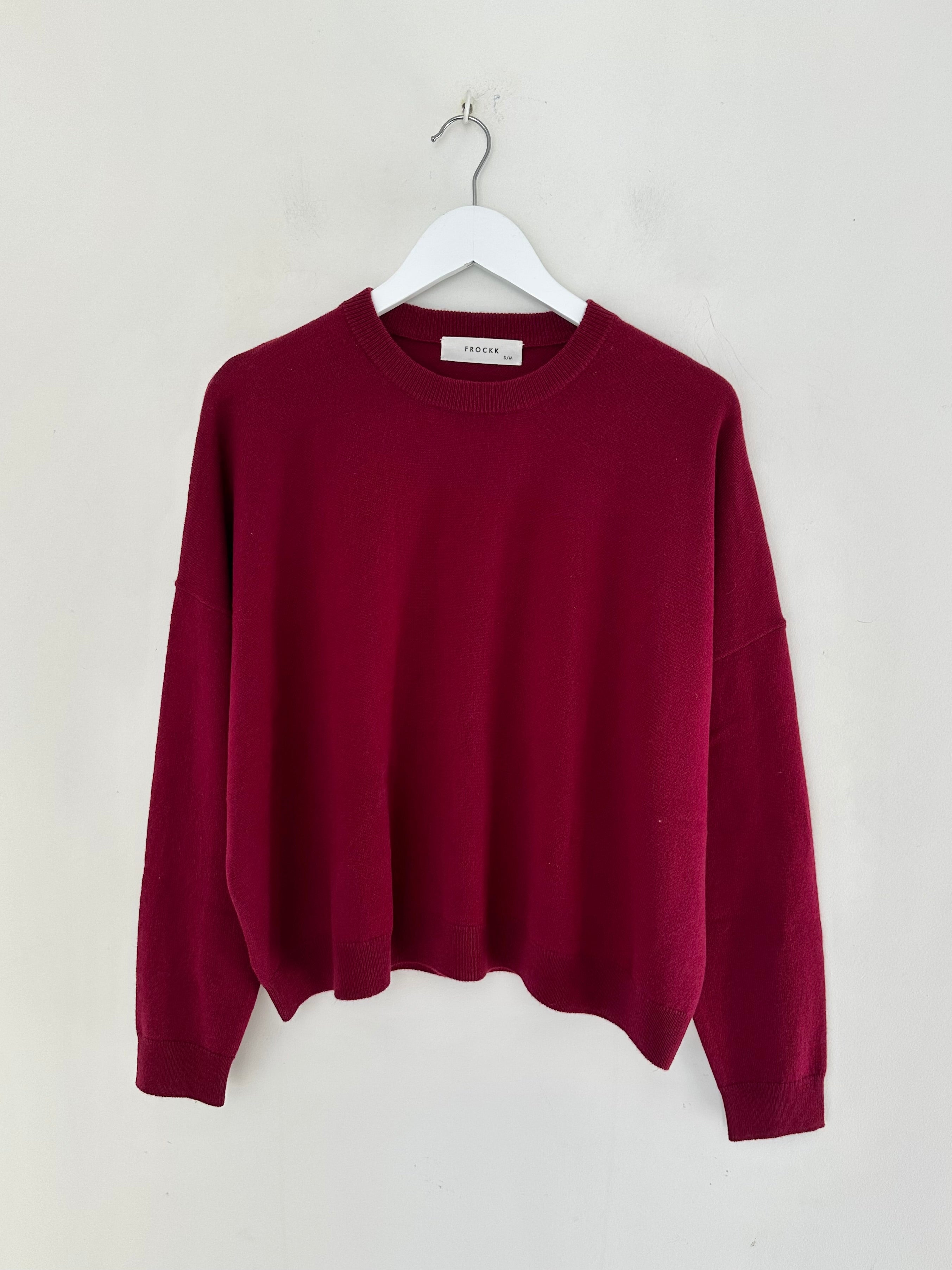 cassie crew neck knit-pinot cashmere