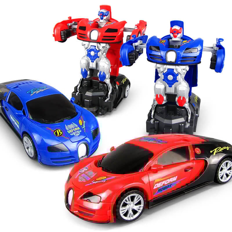 🎁Christmas Hot Sale 49% OFF🔥Electric Universal Deformation Police Toy Car🚗