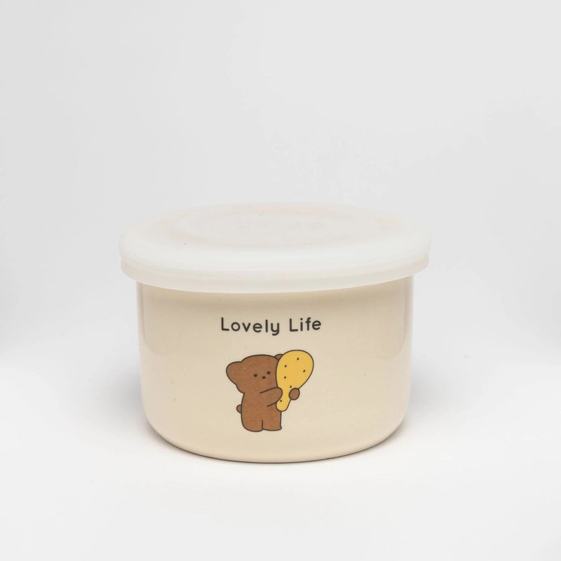 Ceramic Insulation Preservation Silicone Cover With Scale Tableware