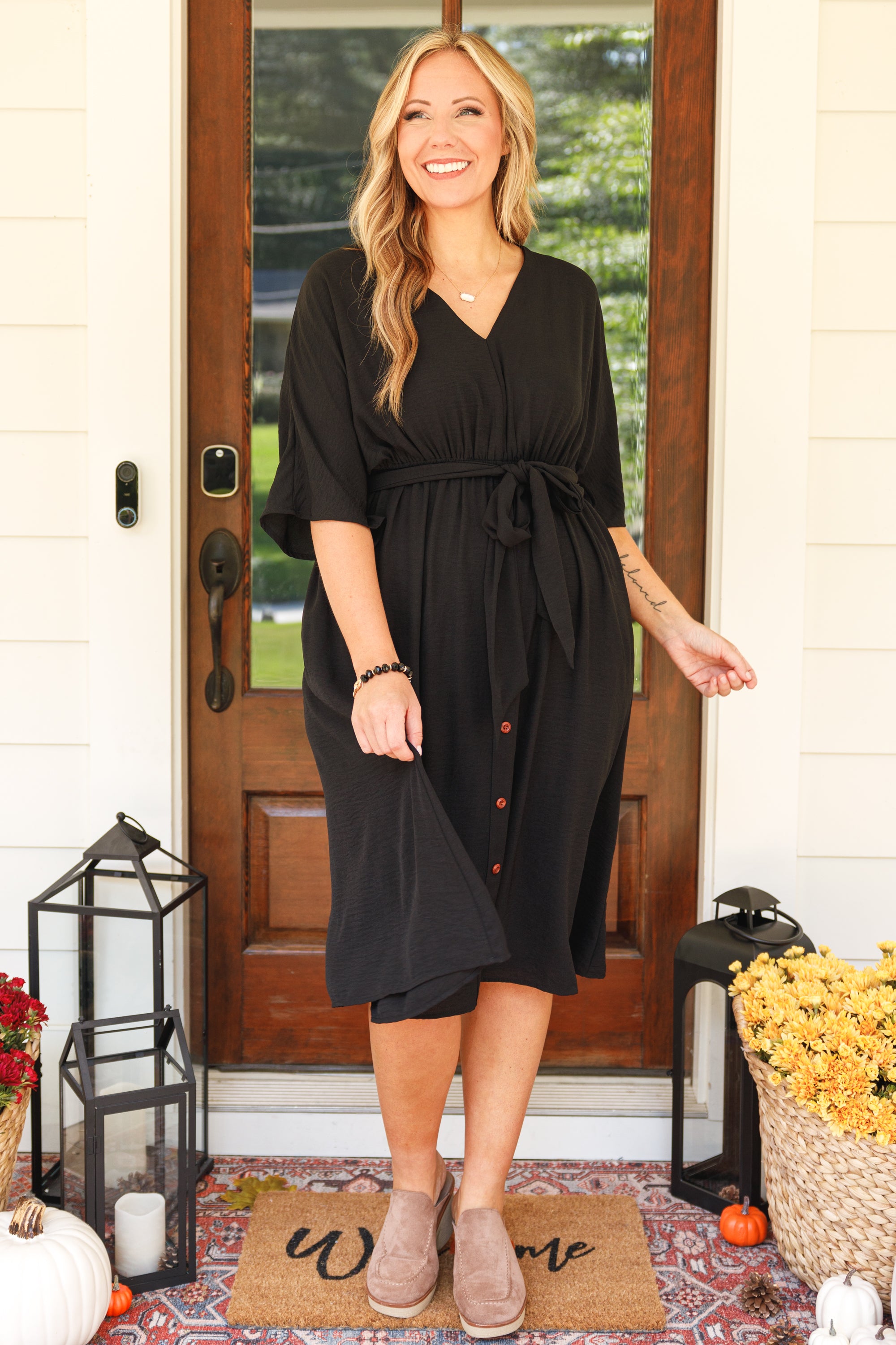 Hopelessly Yours Dress. Black