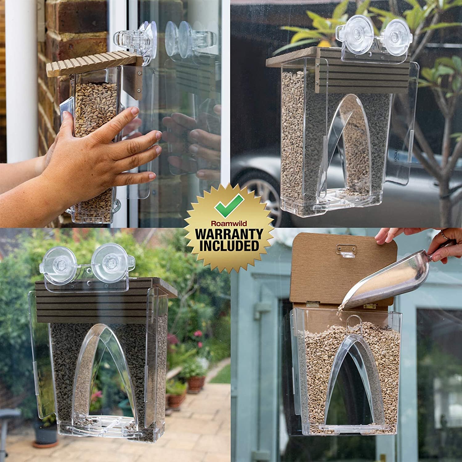 🐦2023 New Year Sale💝 Arch Window Bird Feeder🏠