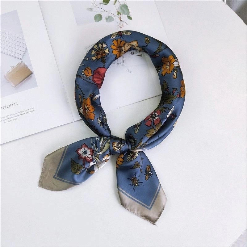 Ins Wind Ladies Wild Art Small Scarf