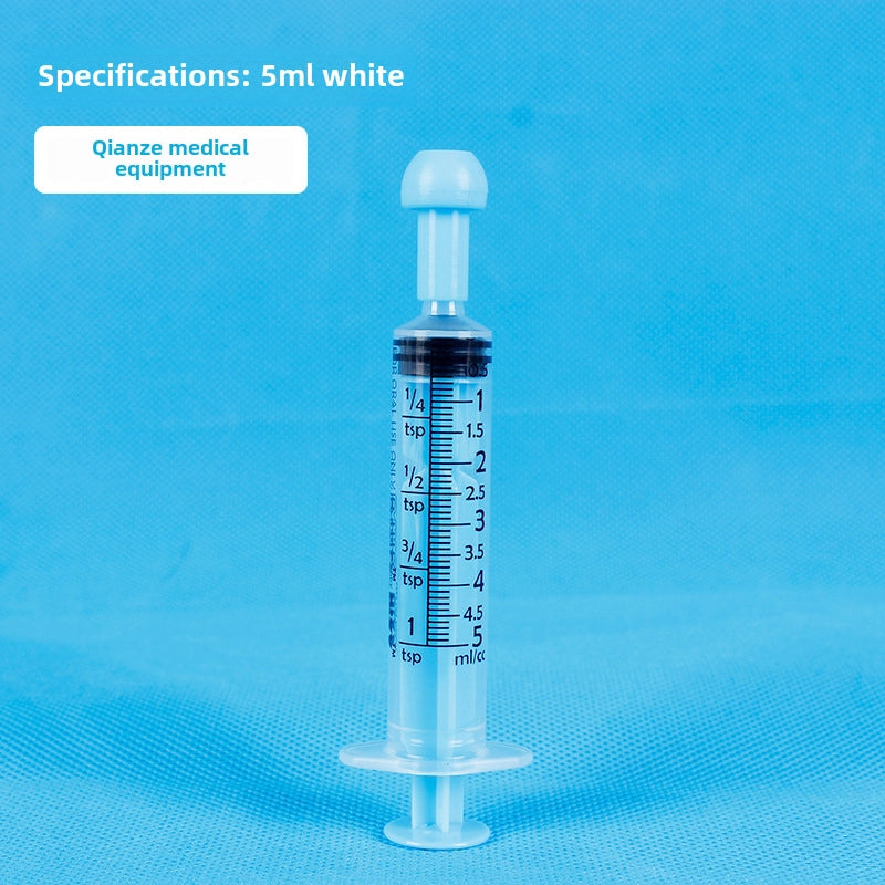 Colorful Disposable Small Size Plastic Syringe Feeder For Livestock 5ml 10ml Pet Feeding Tool Durable Lightweight Easy To Use