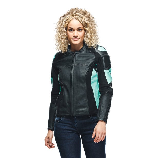 RACING 4 LADY LEATHER JACKET