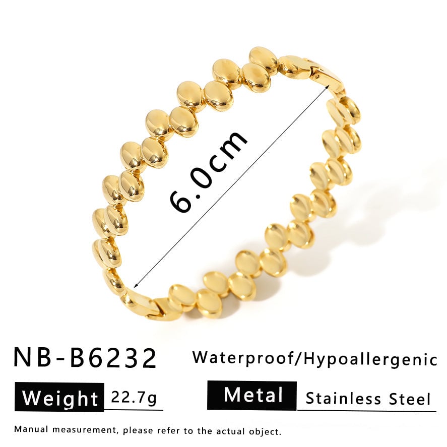 2025 Fashion Bamboo Star Bracelet All-Match Niche Bracelet Jewelry For Women