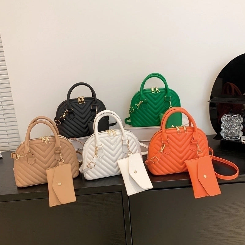Women's All Seasons Pu Leather Fashion Handbag
