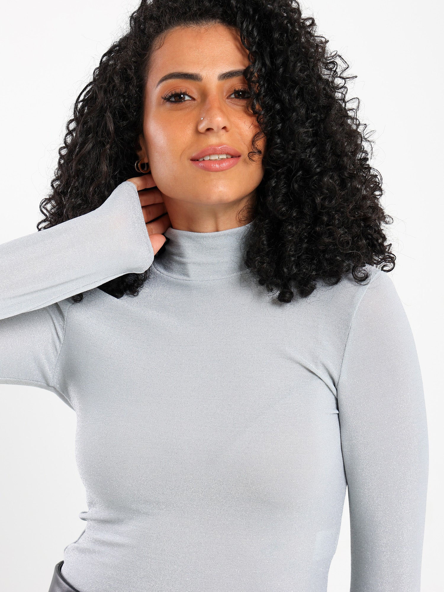 Casual Shiny Top