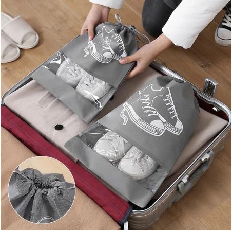 1Pc Travel Shoes Storage Bag Closet Organizer