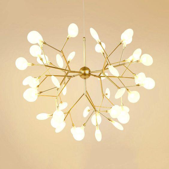 Cadiz | Glass x Gold Chandelier