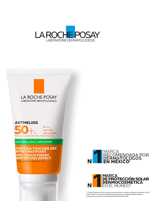 Protector solar FPS 50+ Anthelios XL La Roche Posay Anti Brillance 50 ml