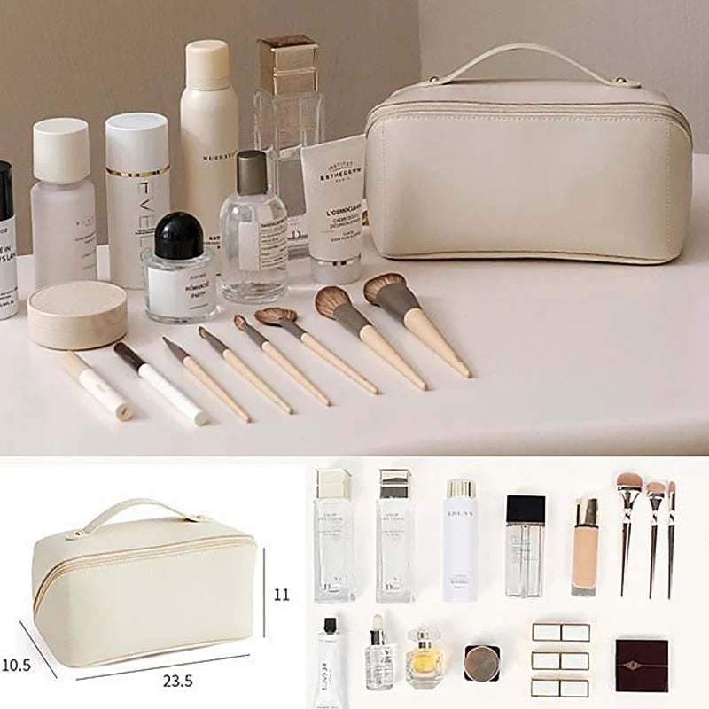 🔥 BIG SALE - 49% OFF PU Portable Travel Cosmetic Storage Bag