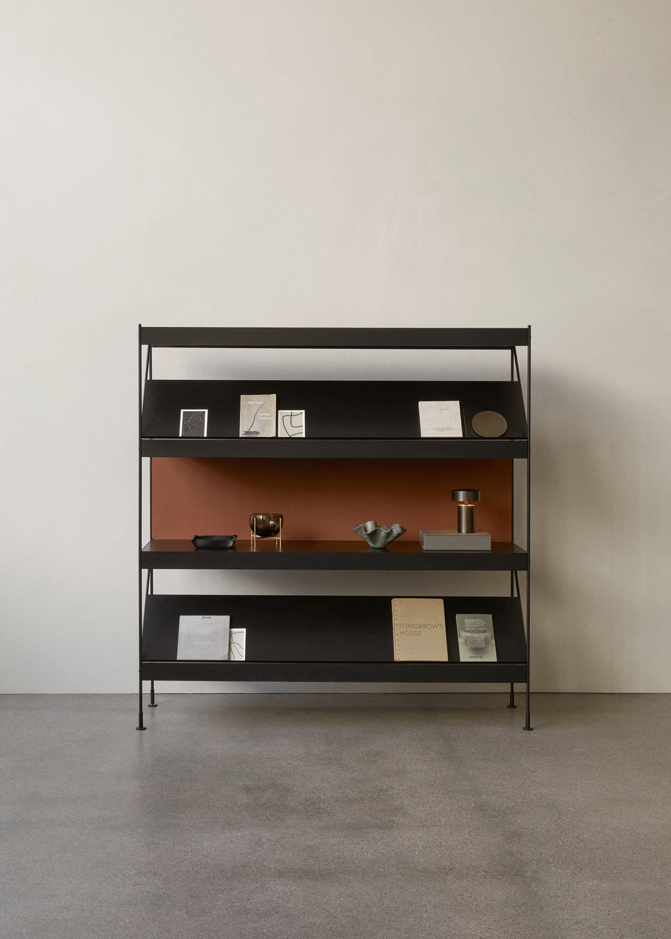Zet Storage System. 60in. Back Panel and Magazine Shelf