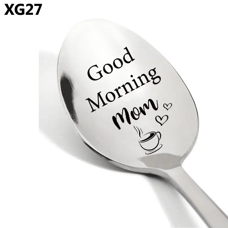 Fashion Letter Stainless Steel Tableware 1 Piece