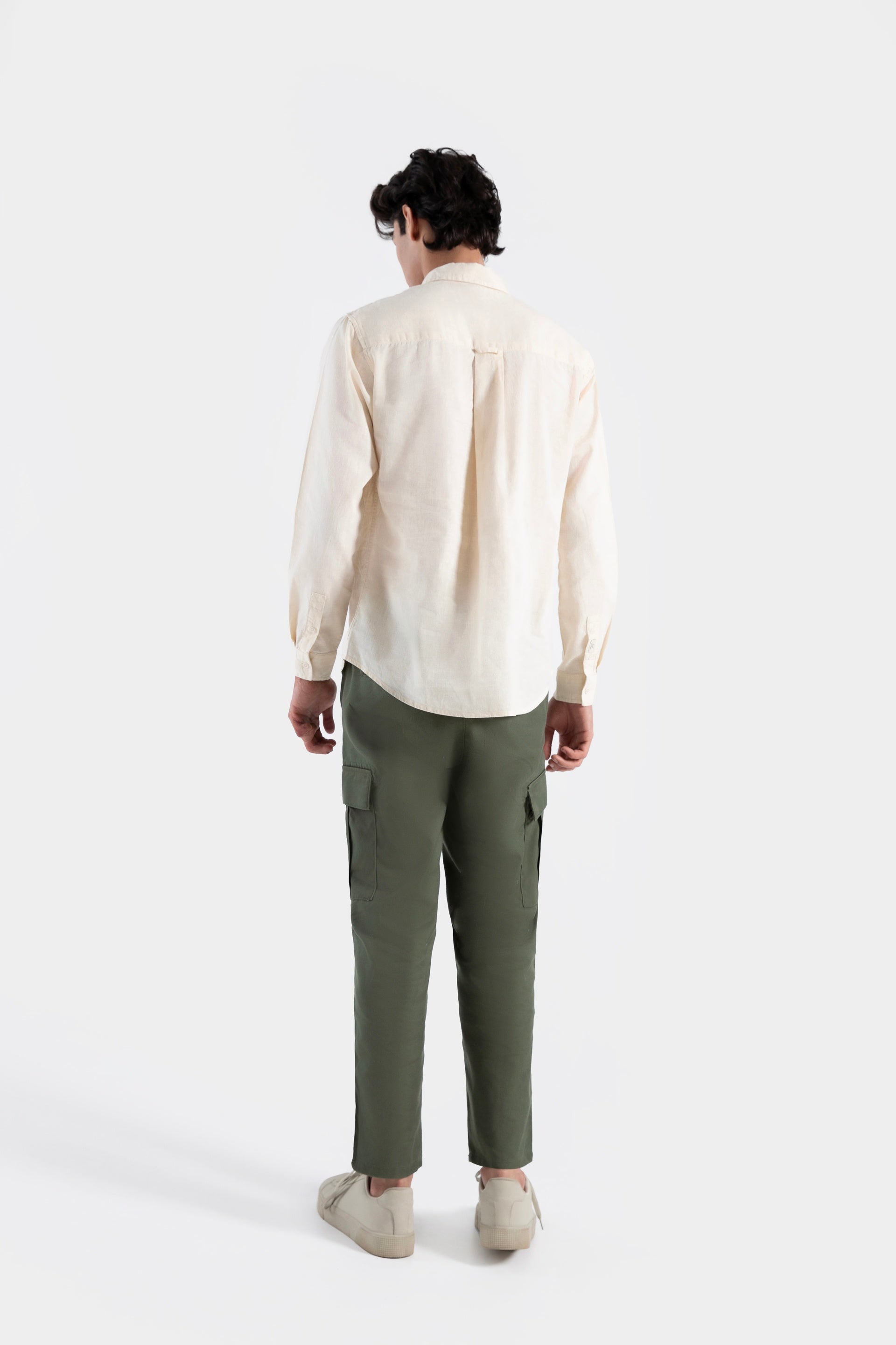 Basic Linen Blend Shirt