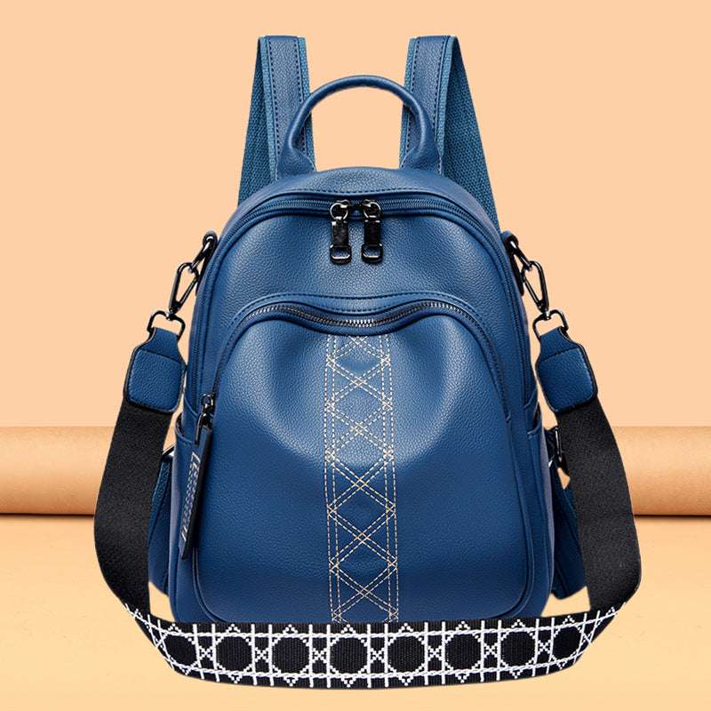 Fashionable Litchi Pattern  Women's Backpack