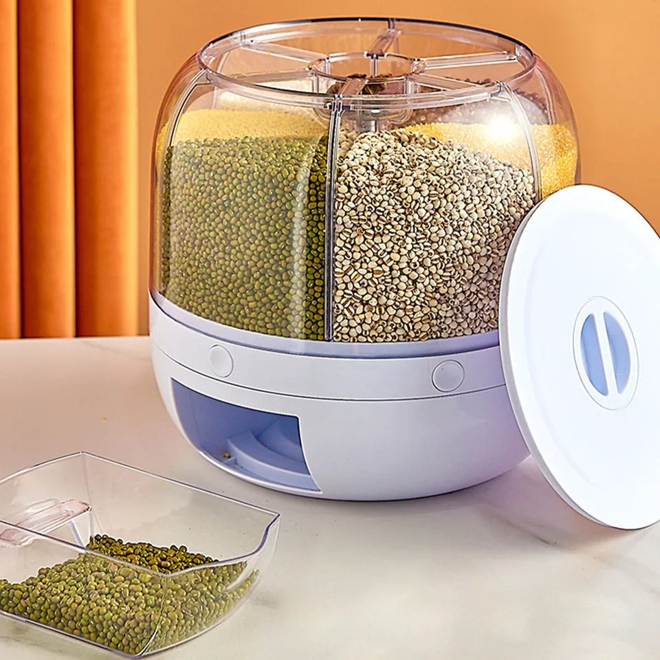 6IN1 ROTATING FOOD DISPENSER