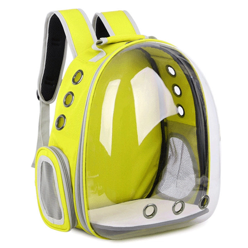 Minimalist PVC Oxford Cloth Solid Color Pets Backpack