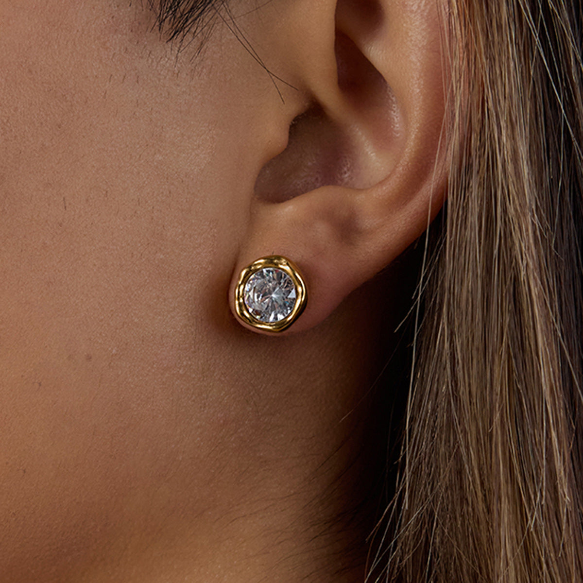 Stainless Steel Earrings Titanium Steel Earrings Popular Female Earrings