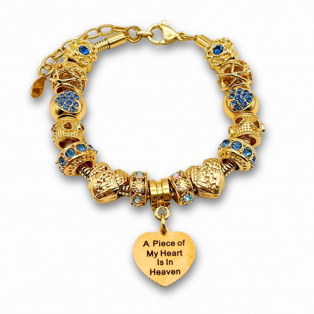 Piece Of My Heart Bracelet - Gold