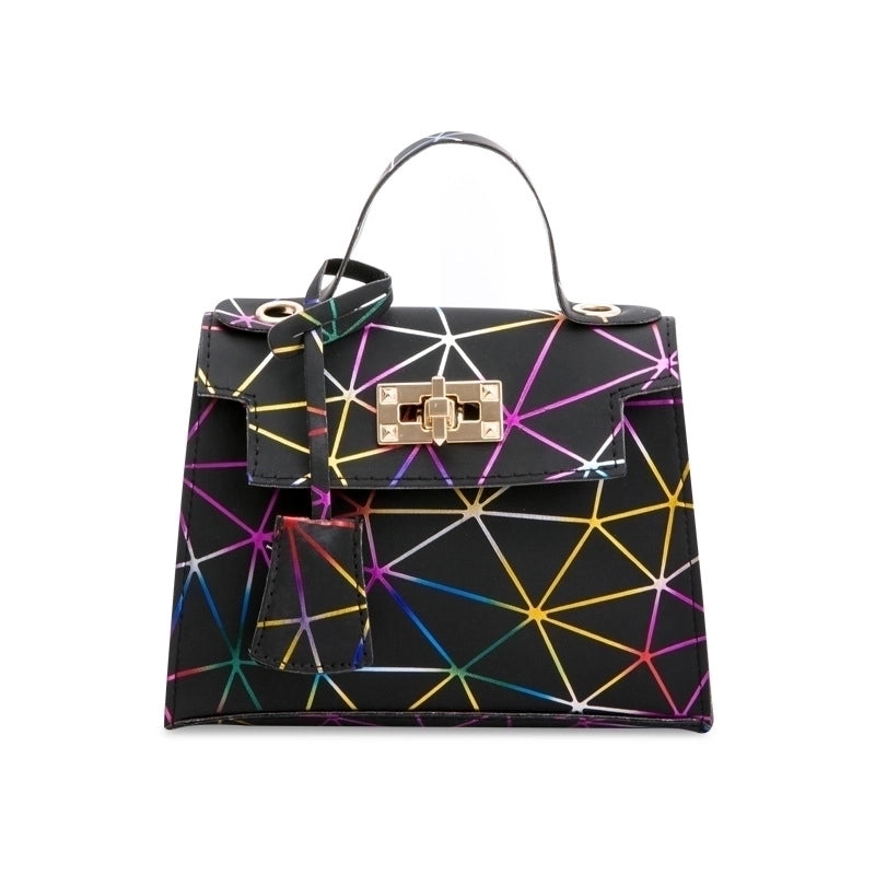 Women's Small All Seasons Pu Leather Fashion Square Bag