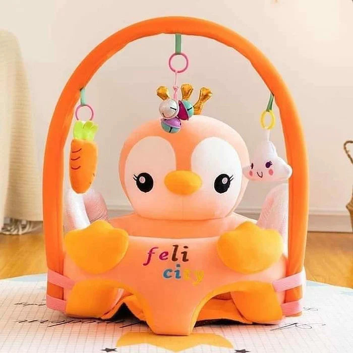 ANIMALS FACES SEAT WITH TOY BAR