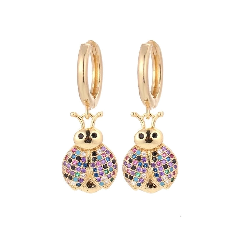 Copper Plating Geometric Zircon