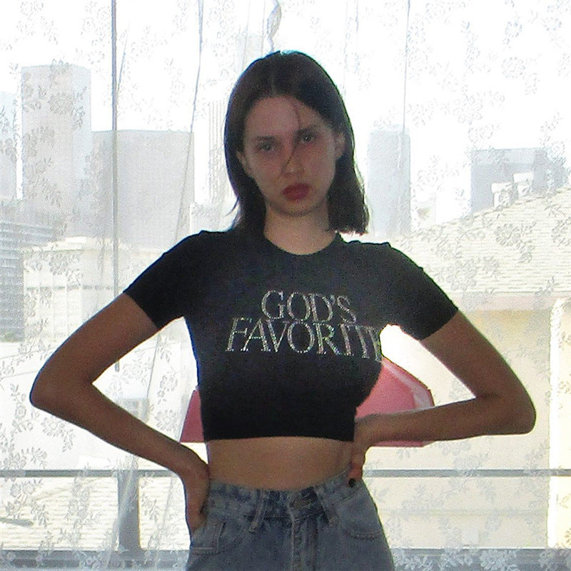 God's Favorite Rhinestones Tee