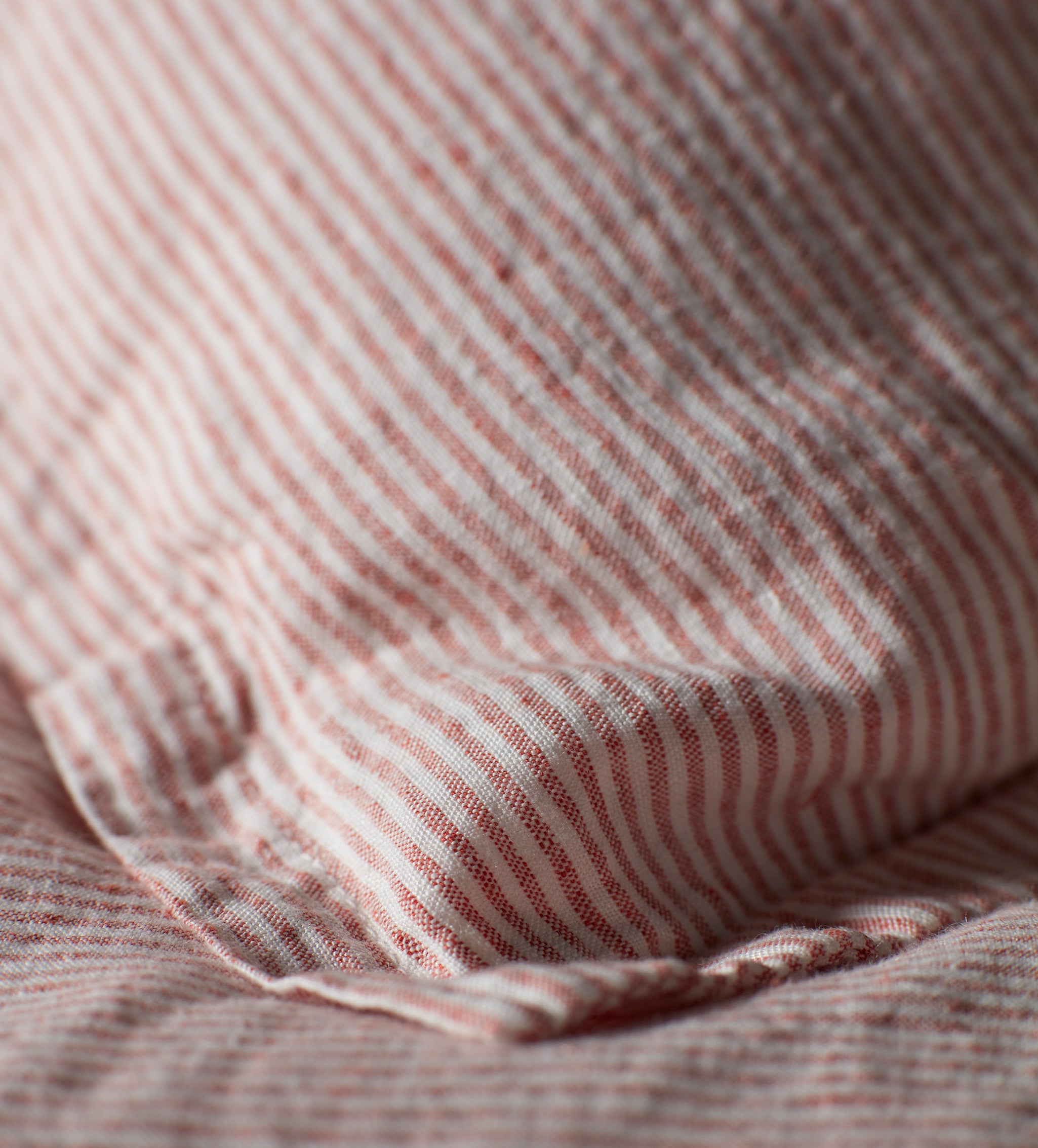 Stripe 100% Linen Pillowcase