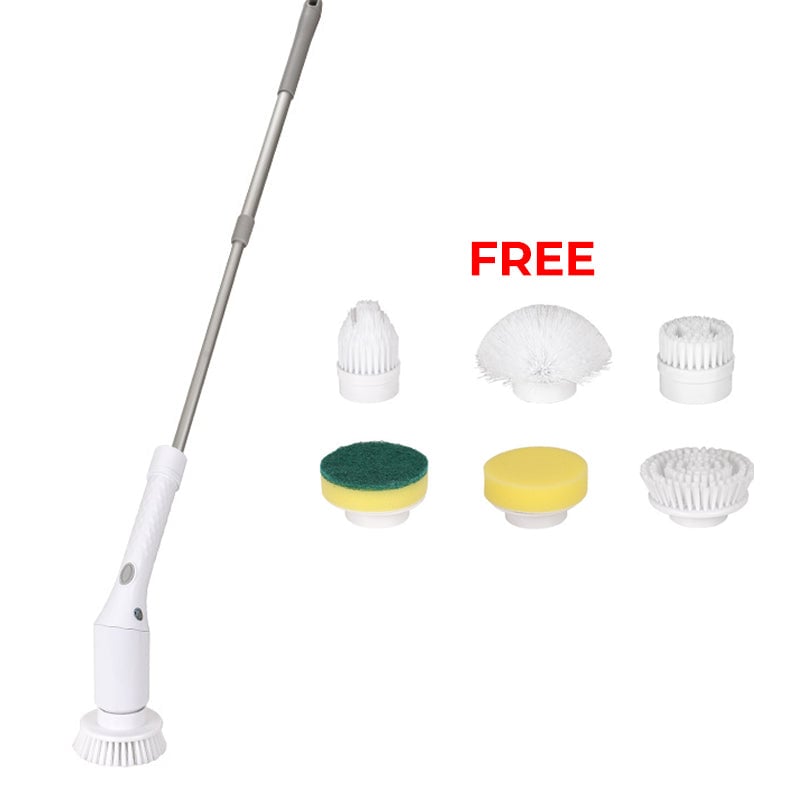 ⏳Waterproof Telescopic Electric Spin Scrubber