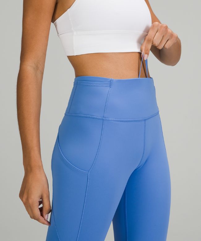 lululemon Fast and Free Brushed Fabric High-Rise Tight 28