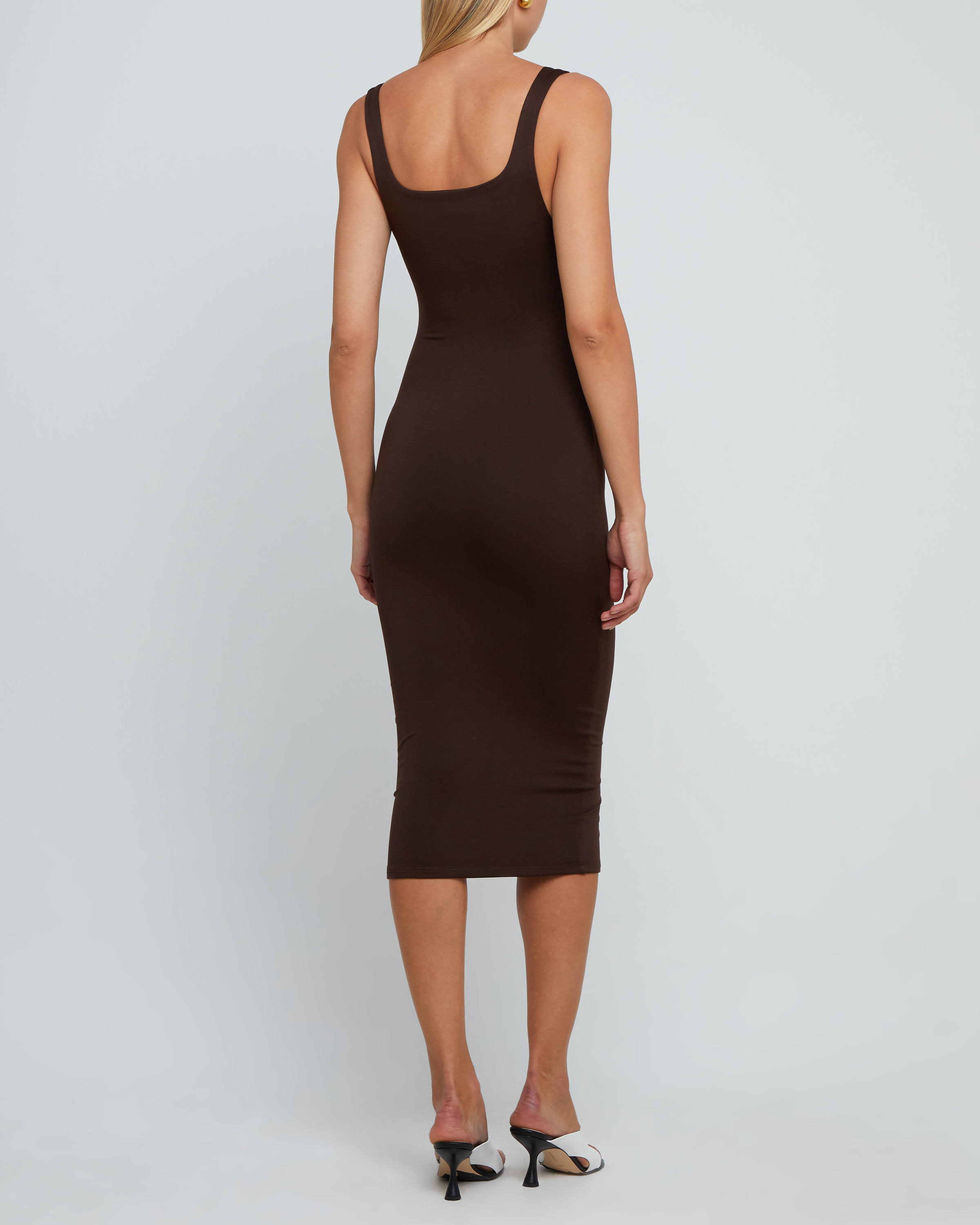 Contouring Tank Midi Dress