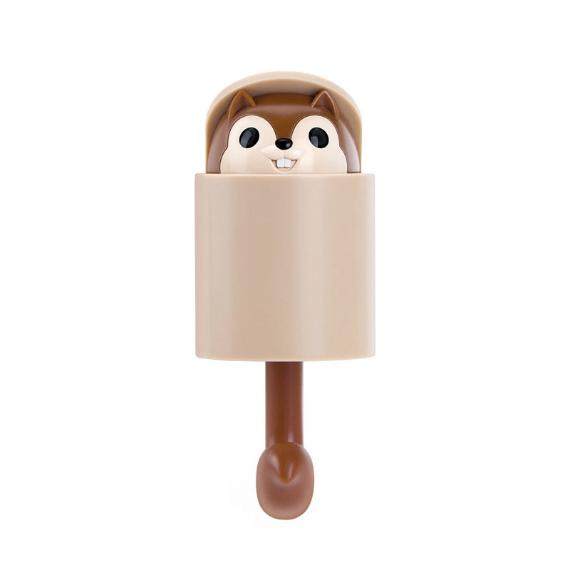 Minimalist Squirrel ABS Hooks