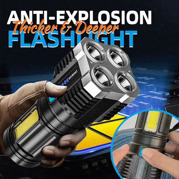 Hot Sale-48% OFF Anti-Explosion Flashlight