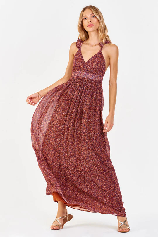 Elia Halter Maxi Dress