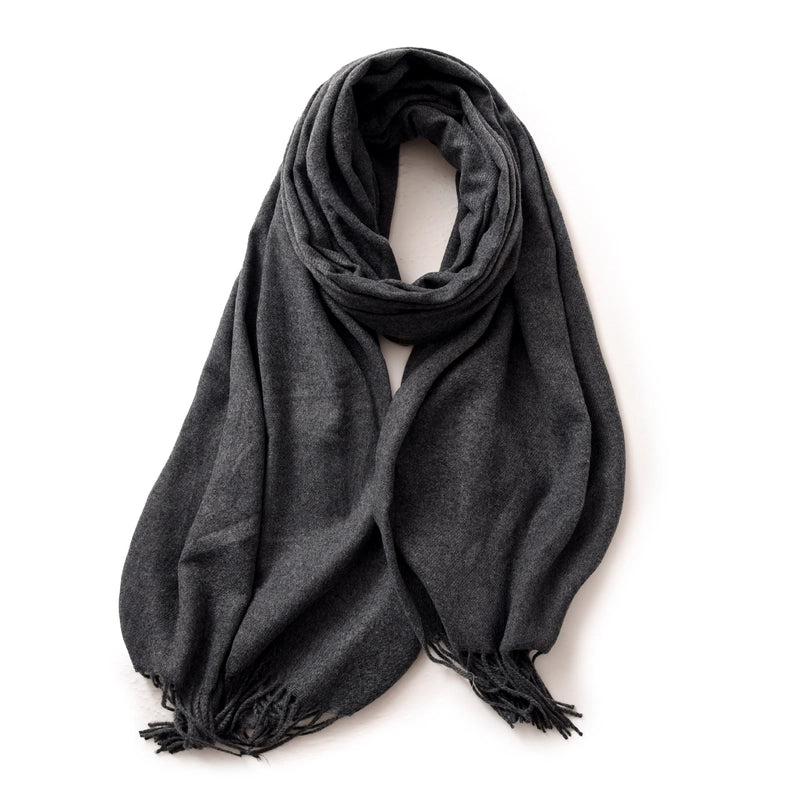 Women's Basic Solid Color Imitation Cashmere Scarf