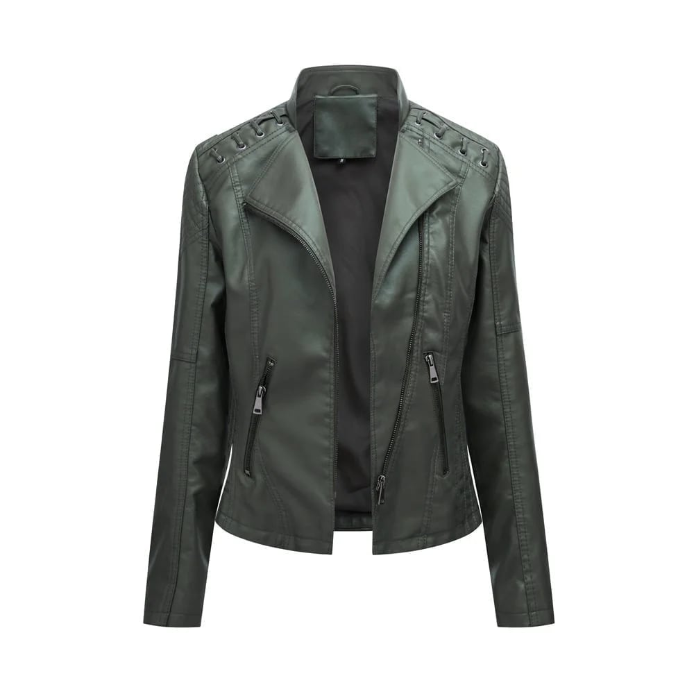 (🔥Promotion 49% OFF) - Washed Leather Jacket