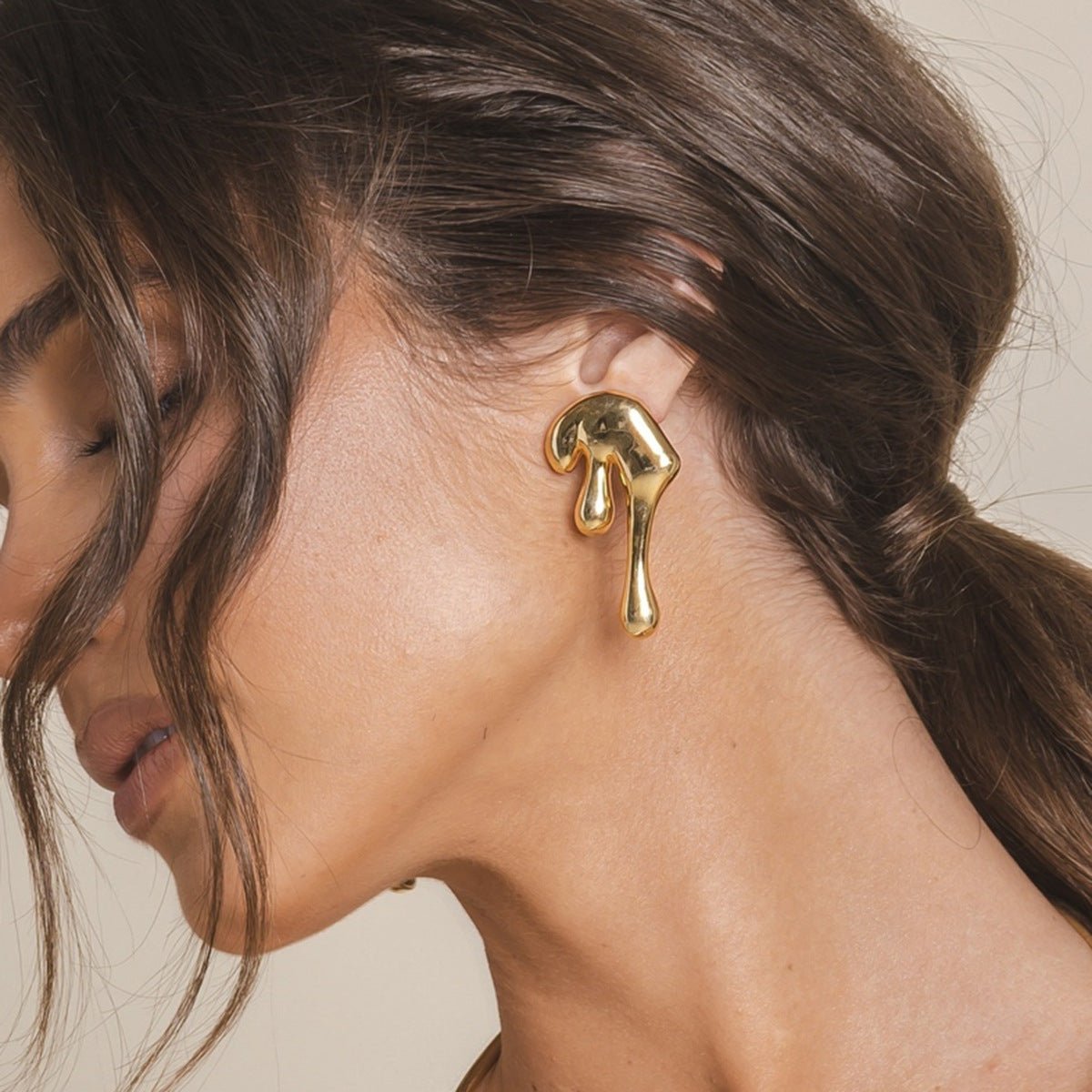 Lava Titanium Steel Earrings Earrings Stainless Steel