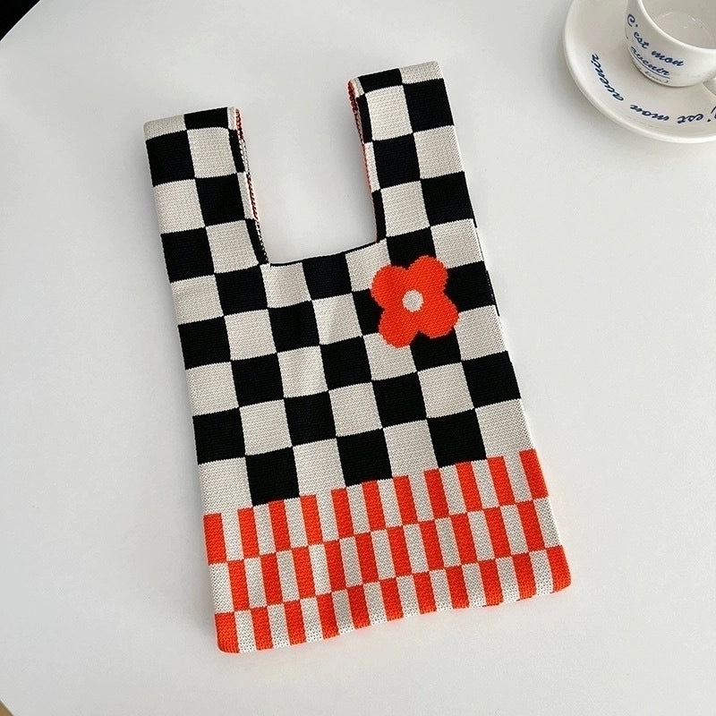 Spring And Summer New Arrival Women's Bag Handbag Bag Fashionable Simple Niche Knitted Bag Vesel Bag Crossbody Bag